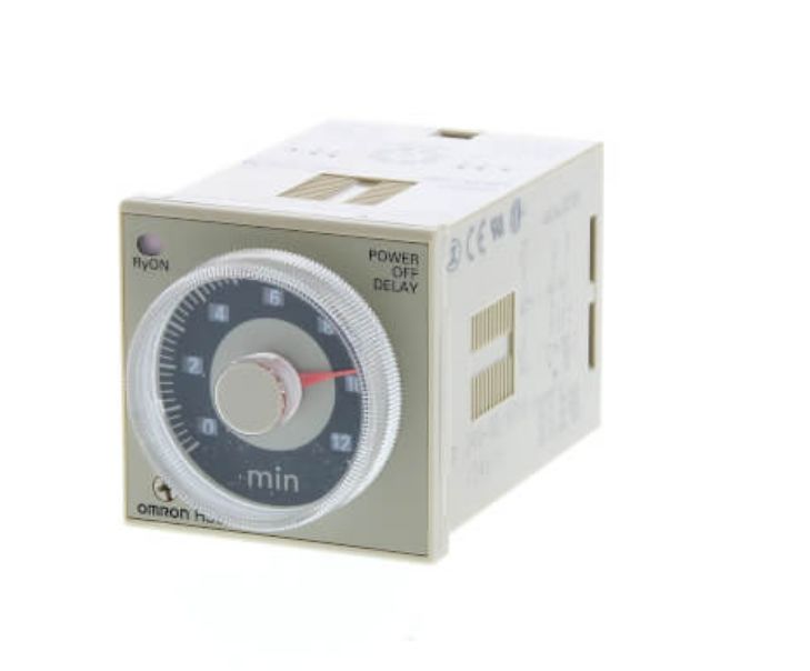 Omron H3CR Series DIN Rail Mount Timer Relay, 240V ac, 0.05 s→ 30h, 1-Function