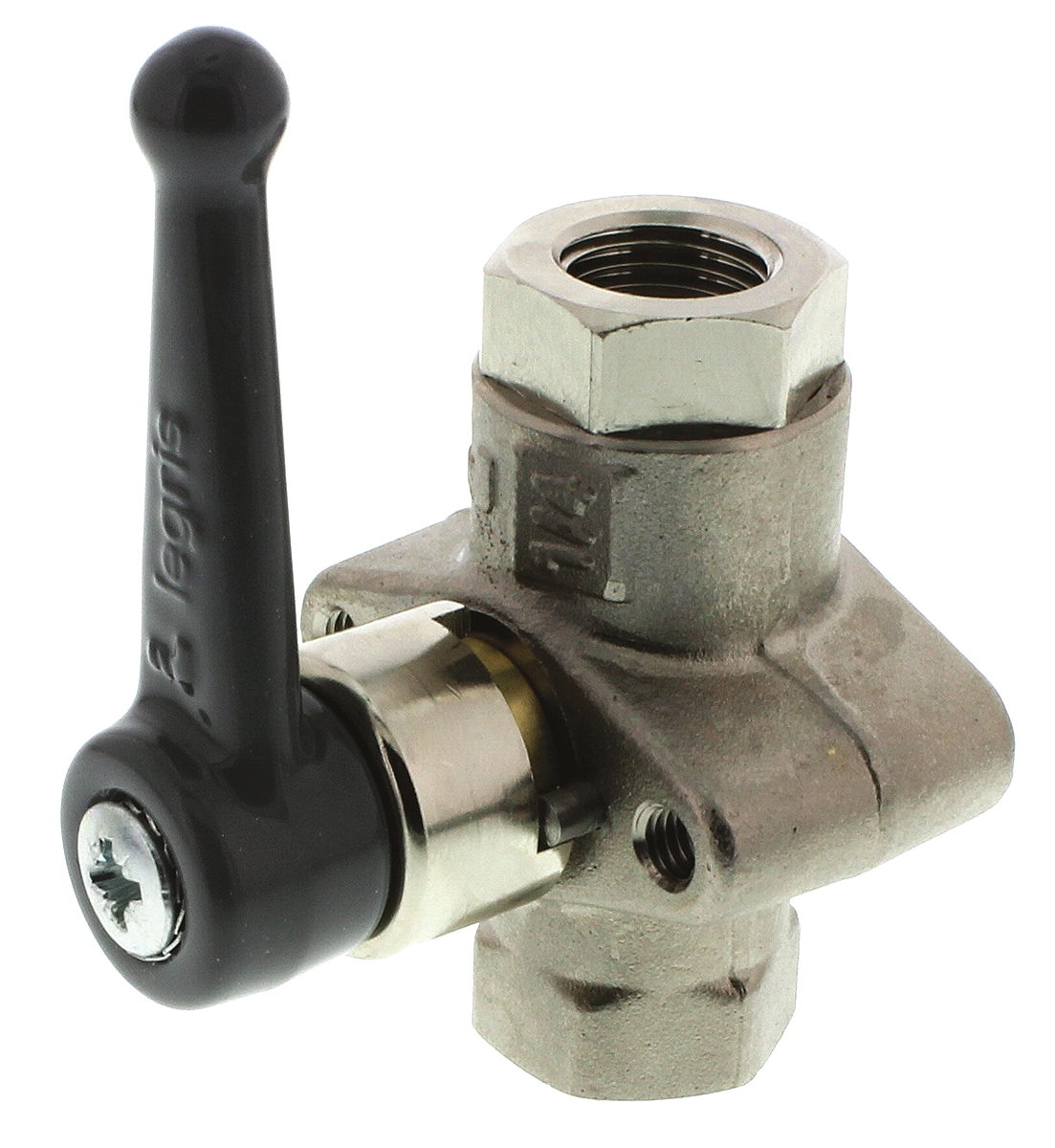 Legris Brass 2 Way, Ball Valve, Threaded, BSPP 1/4in