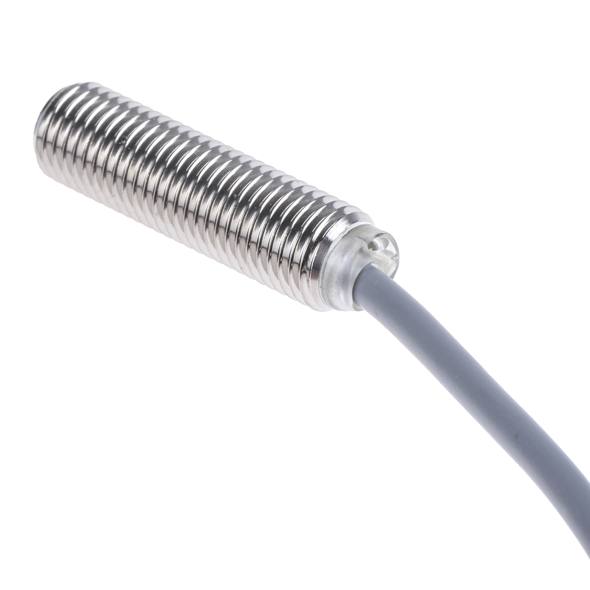 BALLUFF Inductive Threaded Barrel Proximity Sensor, M8, 1.5 mm Detection, PNP NO, 10 → 30 V dc