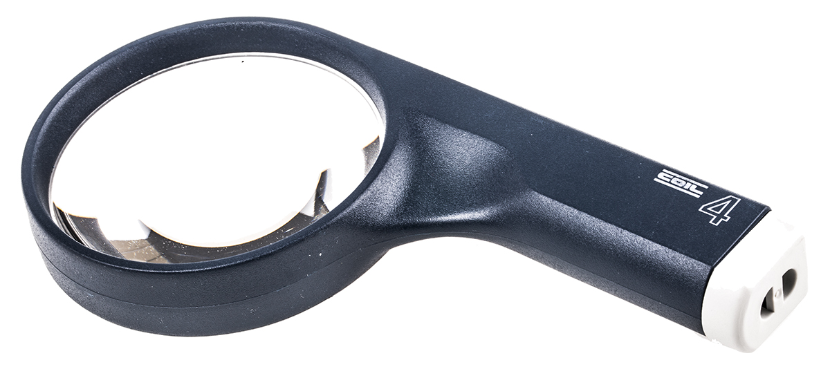 Coil Magnifier, 4X x Magnification, 80mm Diameter