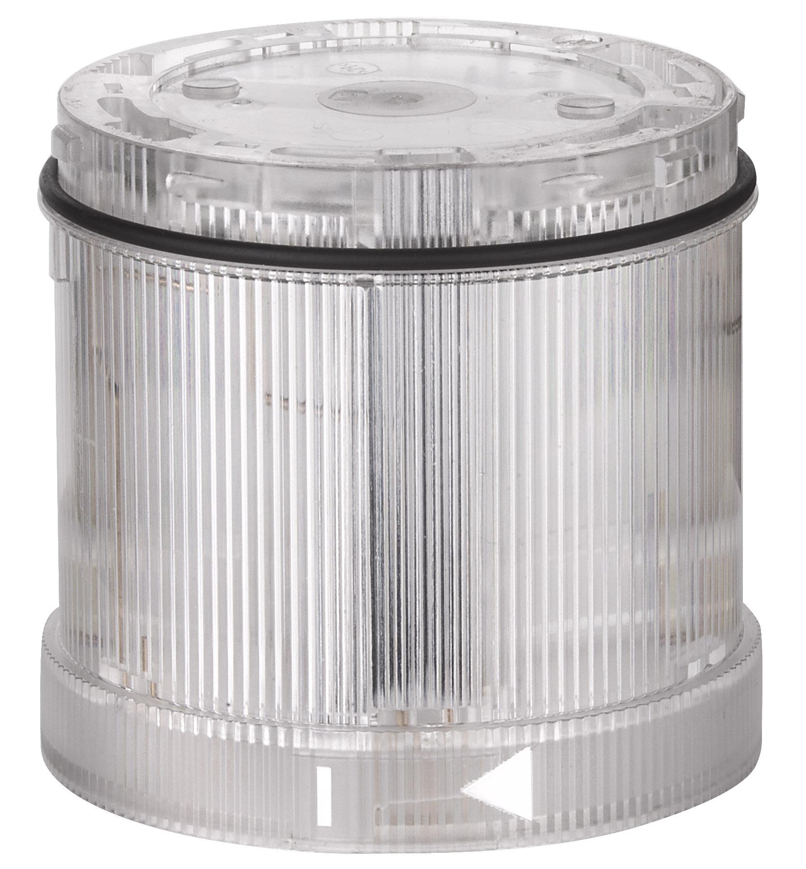Werma KS71 Series Clear IO-Link Signal Tower, 24 V, DC