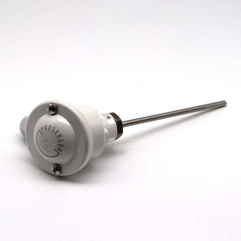 Prosensor PT100 Temperature Probe, 6mm Dia, 100mm Long, 3 Wire, M20, Class A +250°C Max