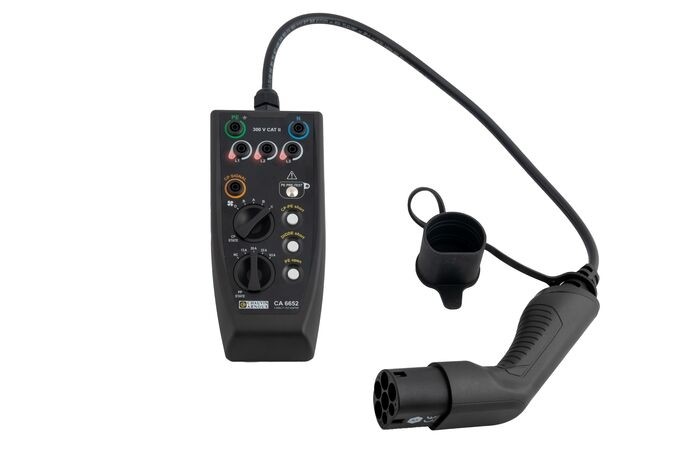 Chauvin Arnoux EV Charger Test Adapter P01191309 Type 2 Connector