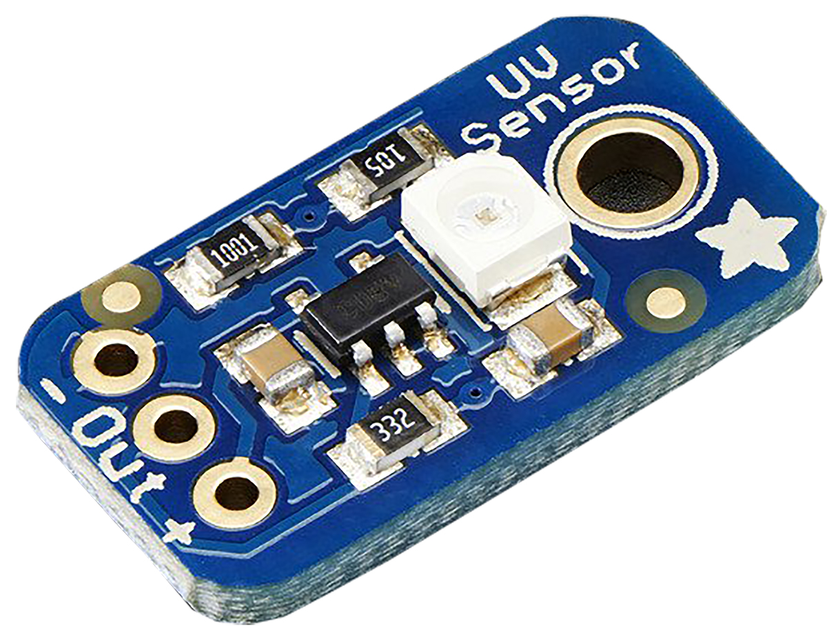 ADAFRUIT INDUSTRIES Breakout Module UV B Breakout Module for Analog UV light Sensor Breakout