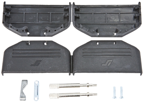 Amphenol Communications Solutions Nylon D Sub Backshell, 25 Way, Strain Relief