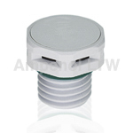 Amphenol Industrial Vent Series M12 Pressure Relief Vent, 16mm H