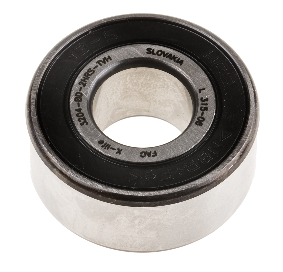 FAG 3204-BD-XL-2HRS-TVH 2 Row Ball Bearing - 20 mm ID, 47 mm OD 20.6 mm Race Width