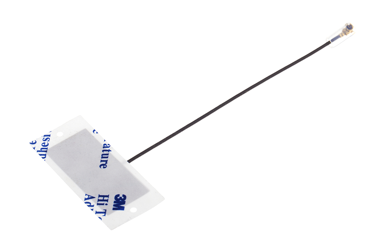 Molex 47950-0011 Patch WiFi Antenna with Micro-Coaxial RF Connector, Bluetooth (BLE), WiFi