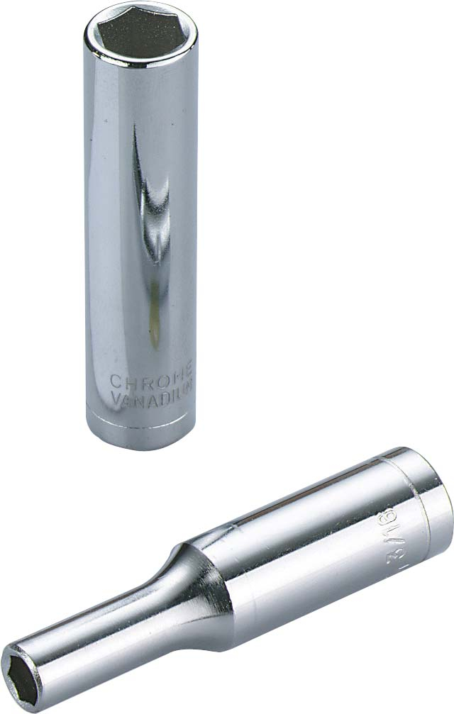 SAM 1/4 in Drive 3/16in Hexagon, Hex Bit, 3/16in, 50 mm Overall Length