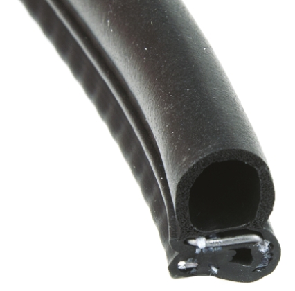 RS PRO Black EPDM  Edging Strip, 20m