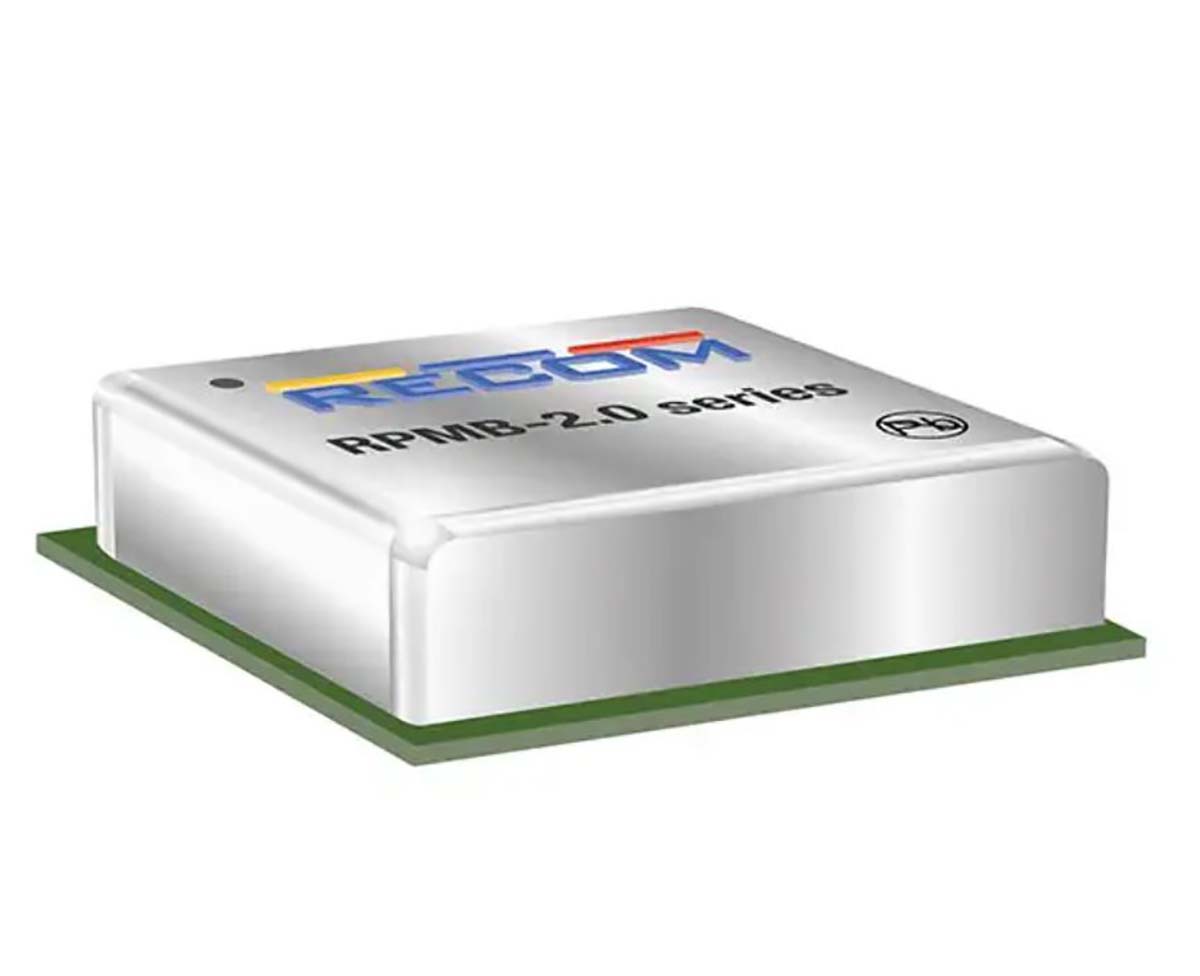 Recom RPMB-2.0 DC/DC Converter, 5 V dc/ 2 A, 36V Input, 5.5V Input, Surface, 100 °C Max Temp -40 °C Min Temp