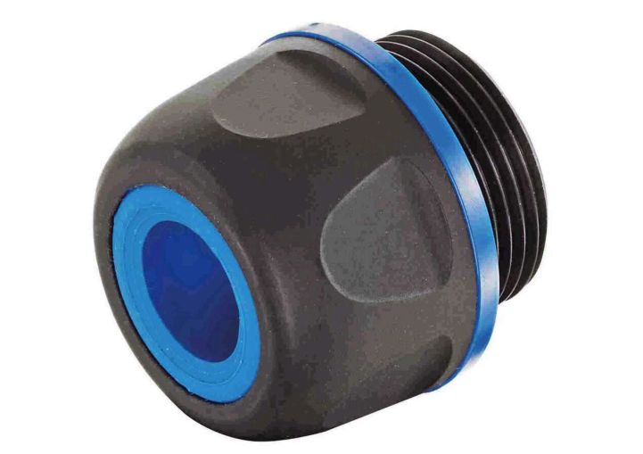 HARTING Han CGM-P F+B Series Blue Polyamide Cable Gland, M25 Thread, 13mm min., 16mm max., IP67, IP69