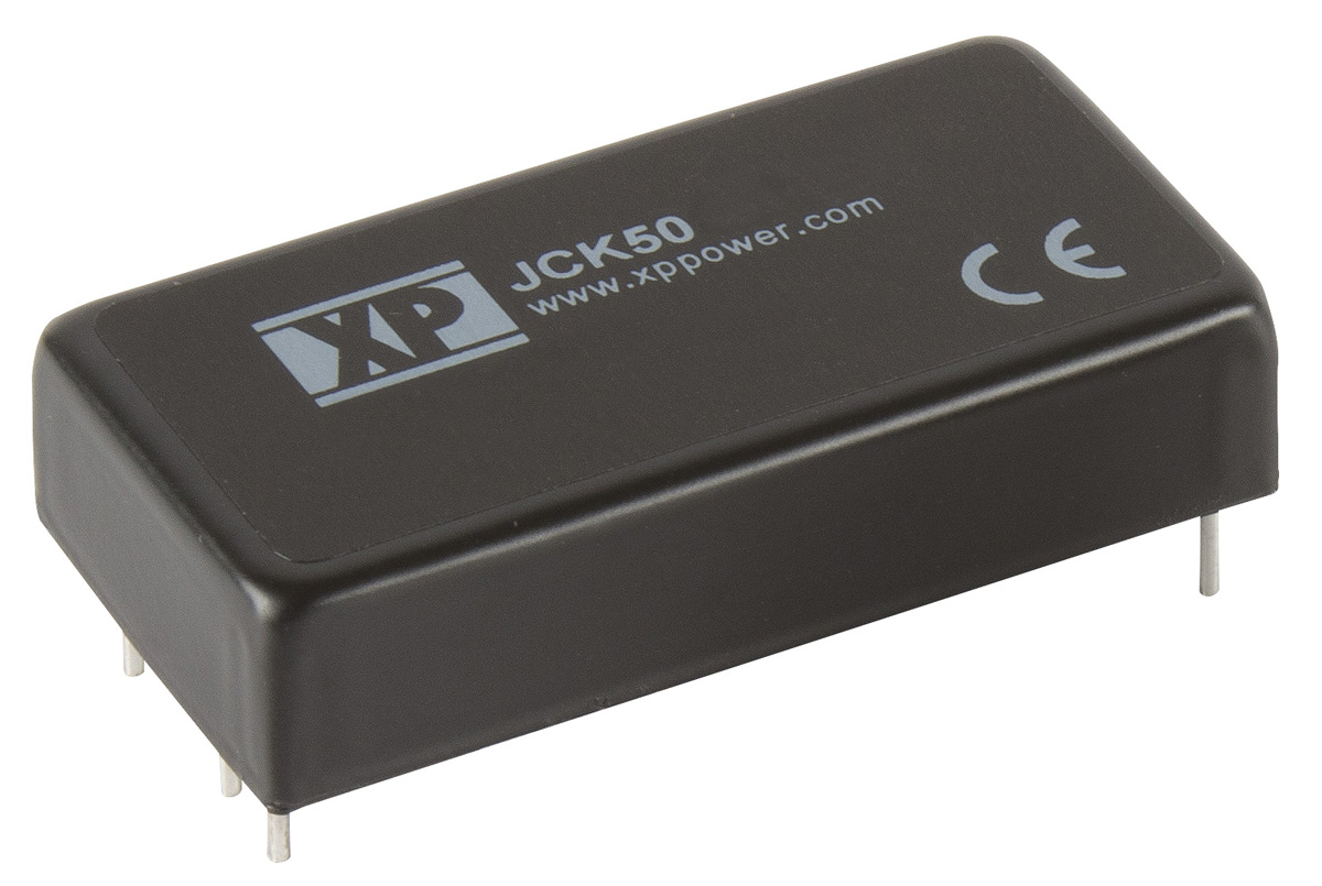 XP Power JCK50 DC-DC Converter, 12V dc/ 4.17A Output, 18 → 36 V dc Input, 50W, Through Hole, +95°C Max Temp