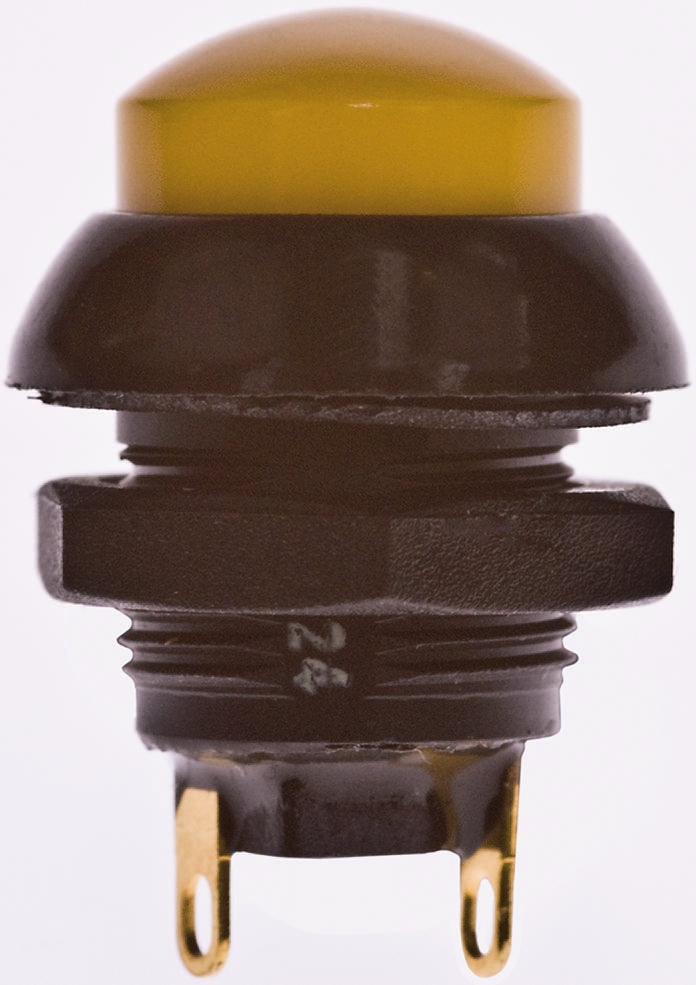 Otto Push Button Switch, Momentary, Panel Mount, SPDT, 28V dc, IP68