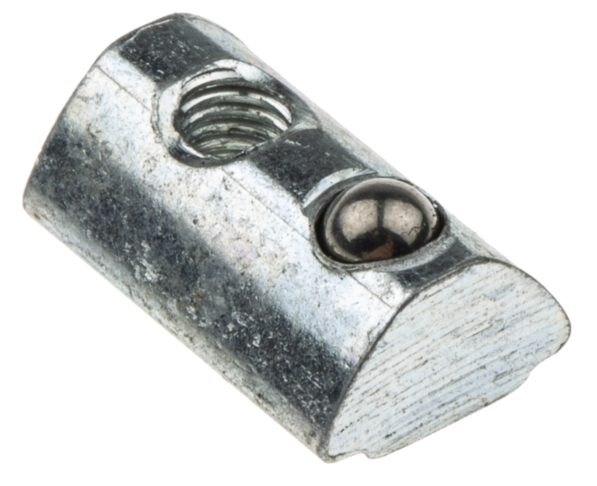 RS PRO M5 T-Slot Nut, Connecting Component, Strut Profile 20 mm, Groove Size 5mm