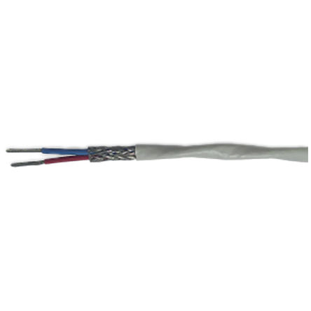 TE Connectivity Blue/Red 0.6 mm² Hook Up Wire, 20 AWG, 19/32, 100m, ETFE Insulation, 55A1121-20-2/6-9