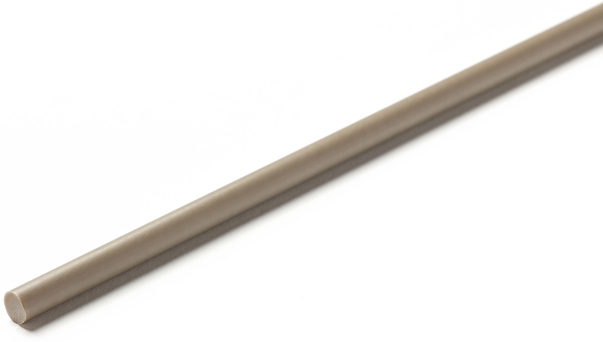 RS PRO White Acetal Rod, 500mm x 100mm Diameter