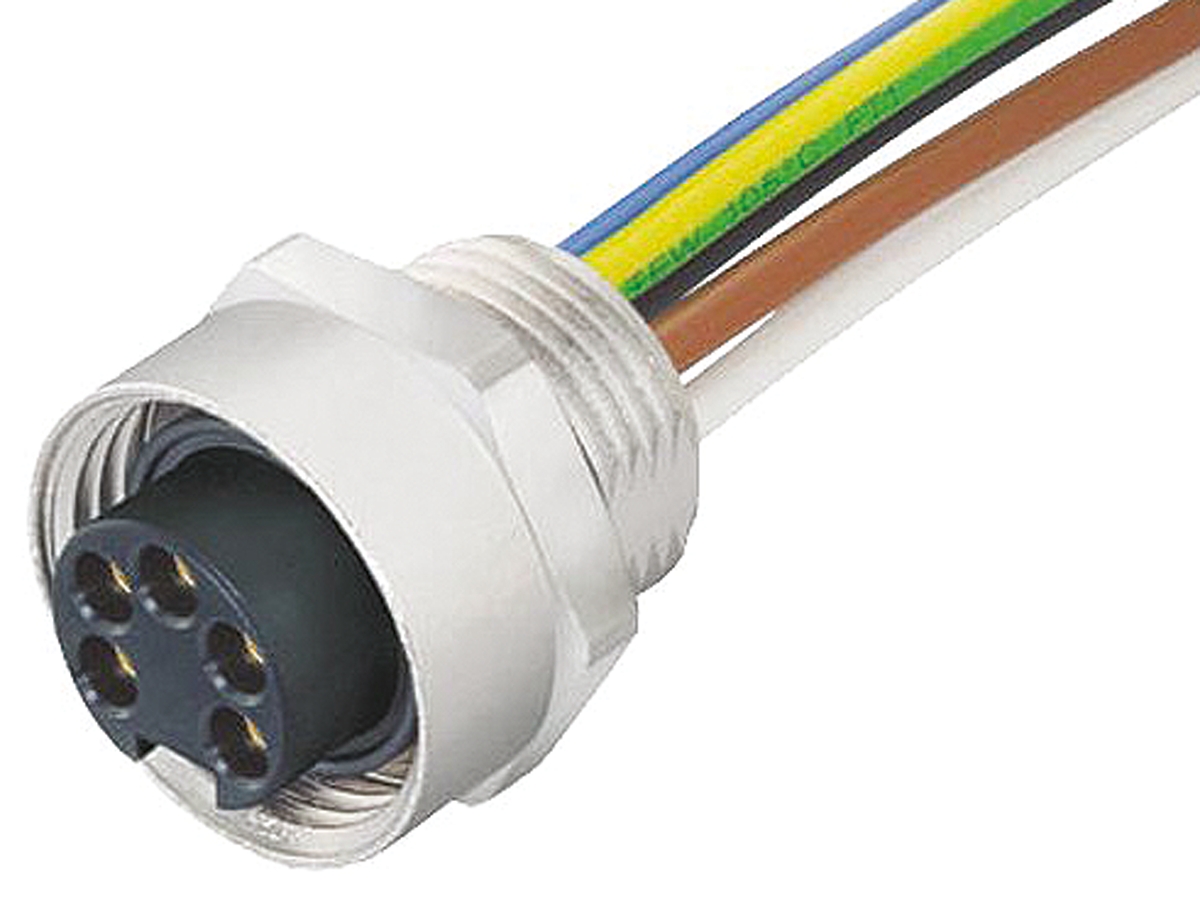 Murrelektronik Limited Circular Connector, 5 Contacts, Bulkhead Mount, 7/8 in Connector, Socket, Female, IP65, IP67,