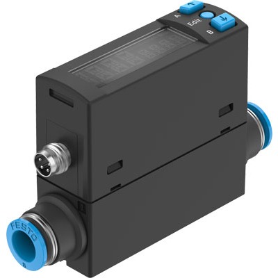 Festo SFAH Series Flow Sensor for Air, 2 l/min Min, 100 L/min Max