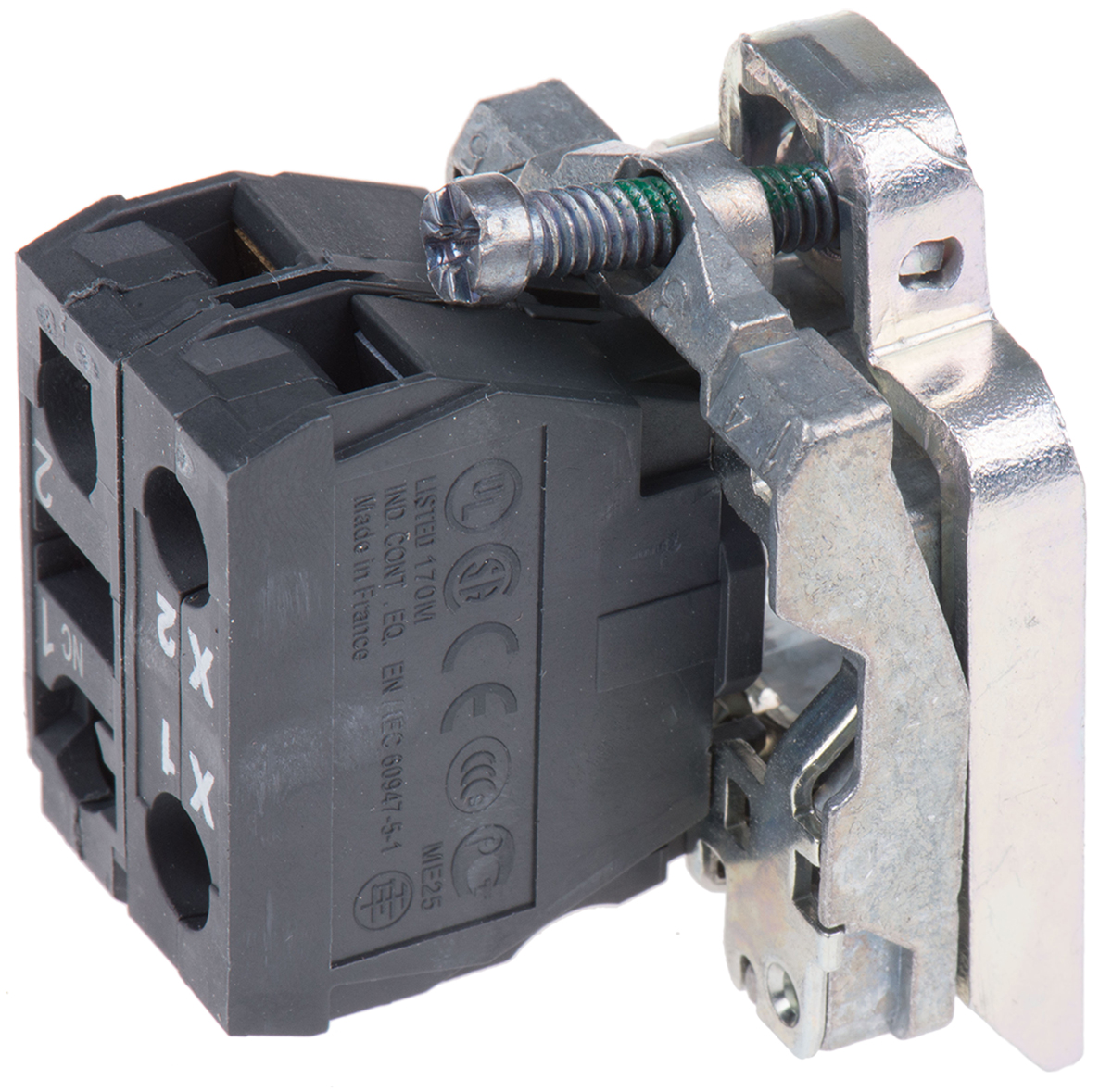 Schneider Electric Harmony XB4 Series Contact & Light Block, 250V, SPST