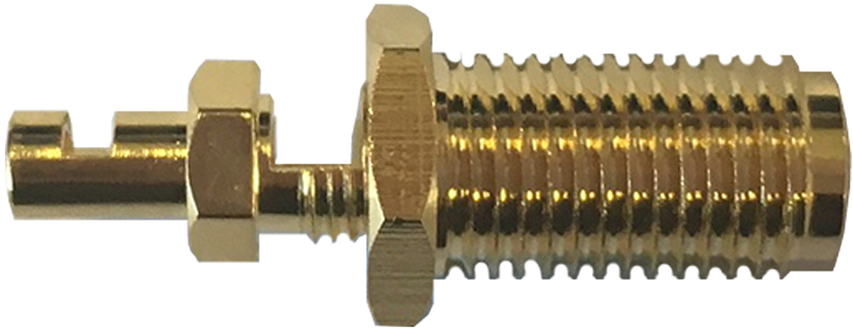 RF Solutions CON Series, Jack Panel Mount SMA Connector, 50Ω, Solder Termination, Straight Body
