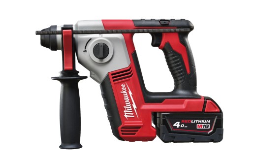 Milwaukee M18 SDS Plus 18V Cordless Hammer Drill Li-Ion, Cordless