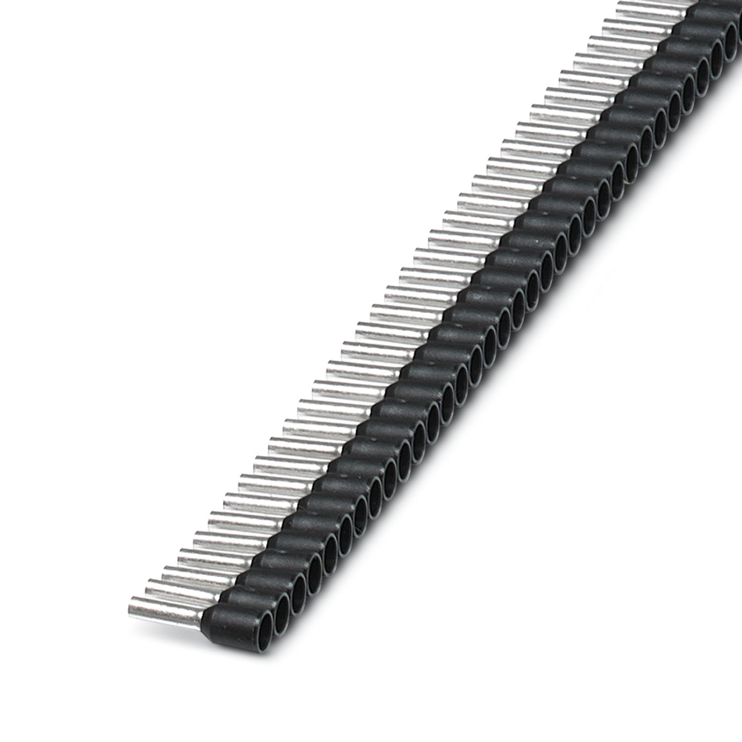 Phoenix Contact, AI Insulated Ferrule, 14mm Pin Length, 1.8mm Pin Diameter, Black