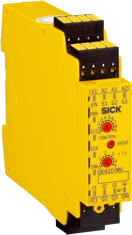 SICK UE410 Series Safety Controller, 2 Safety Inputs, 4 Safety Outputs, 24 V dc