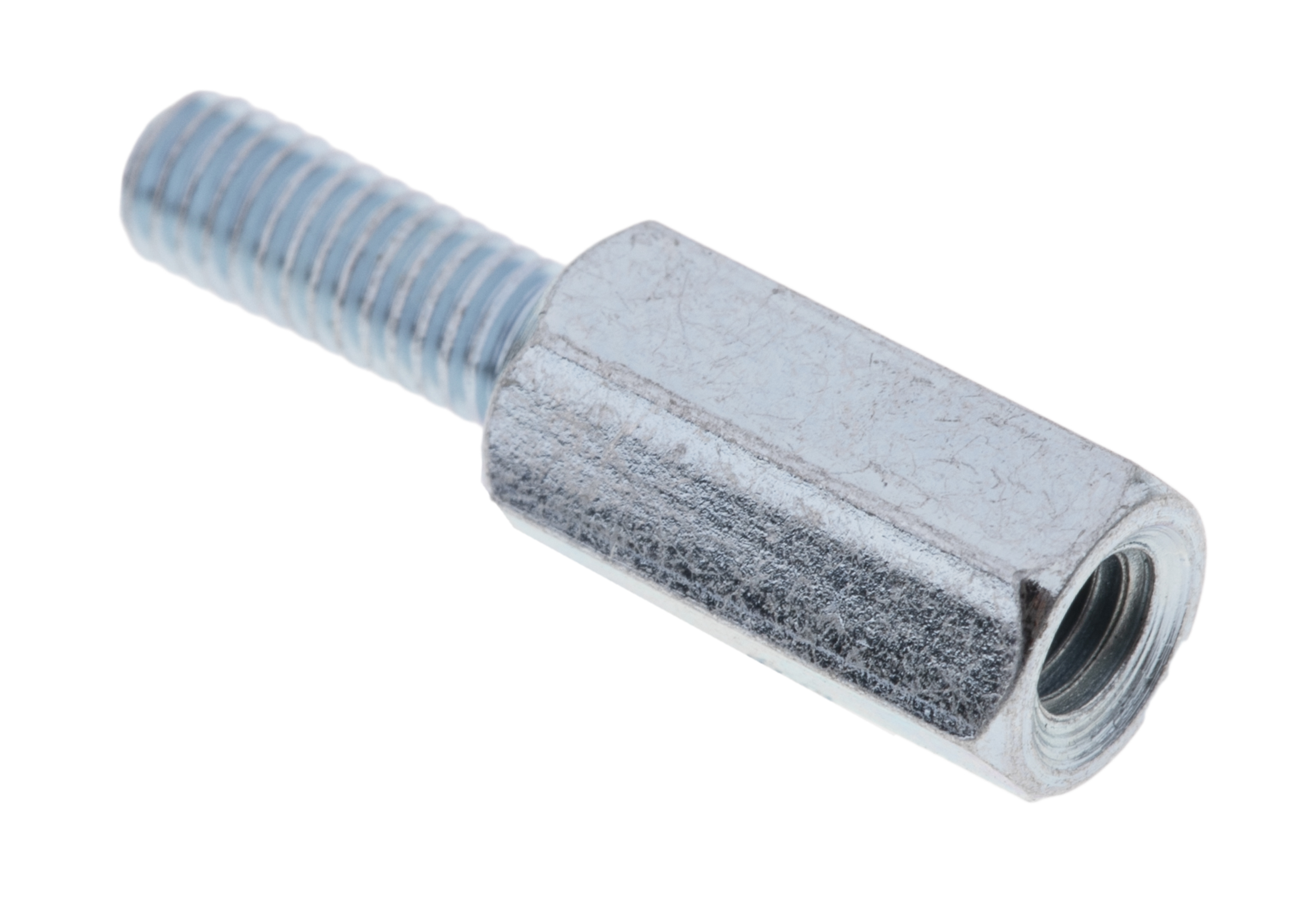 RS PRO Standoff, M3 x M3 Thread, 10mm Body, Steel, Male/Female, 8mm Stud