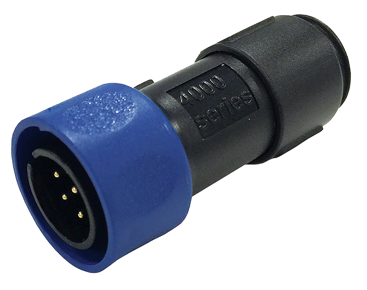 Bulgin Circular Connector, 12 Contacts, Cable, Miniature Connector, Plug, Female, IP68, IP66, IP69K, Buccaneer 4000
