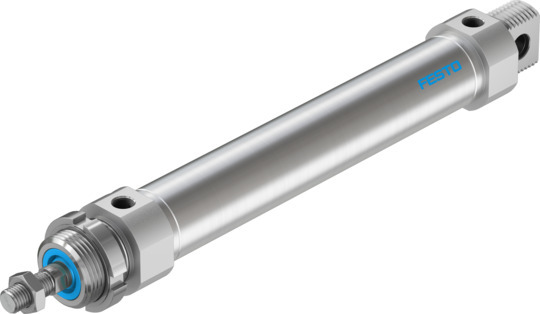 Festo Compact Air Cylinder - 5249855 32 mm Bore, 150 mm DSNU Series, Double Acting Acting