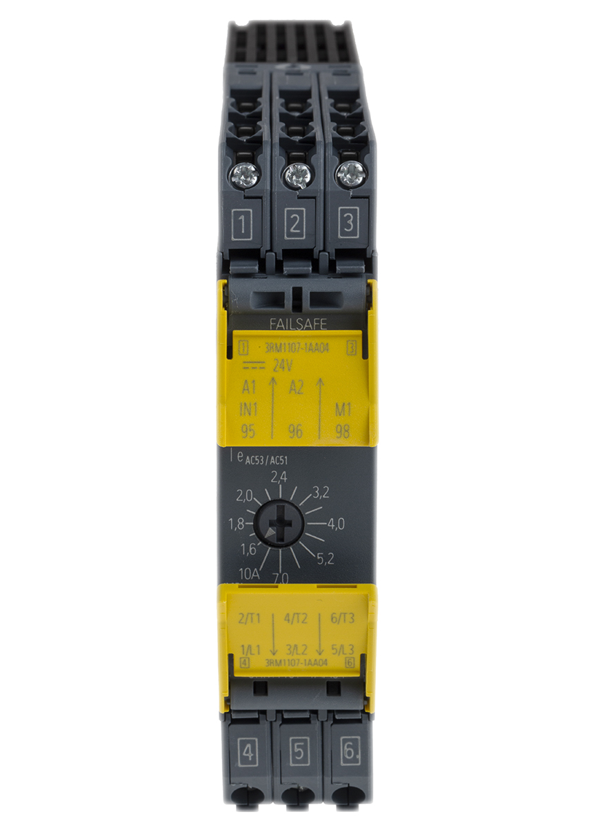 Siemens SIRIUS Starter, DOL, 3 kW, 500 V, 3 Phase, IP20, 1.6 → 7 A