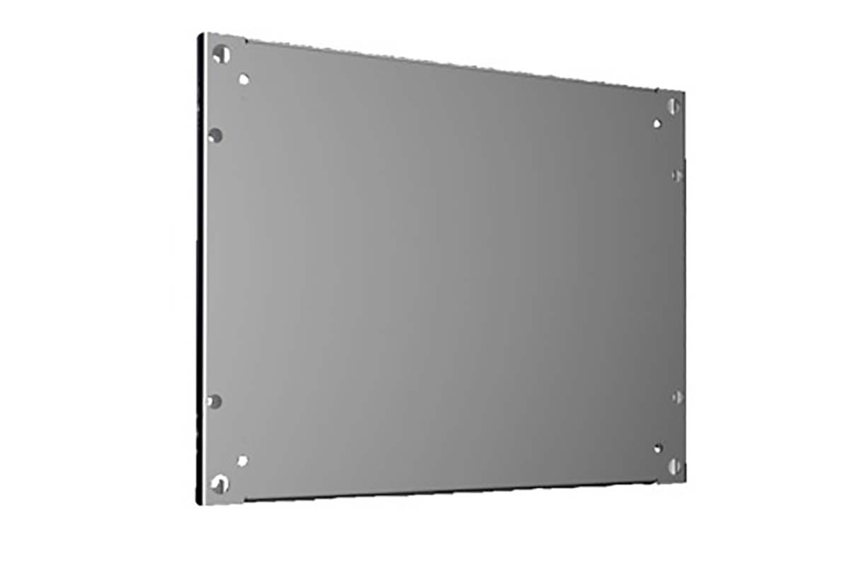 Rittal Sheet Steel Partial Mounting Plate, 500 x 400mm