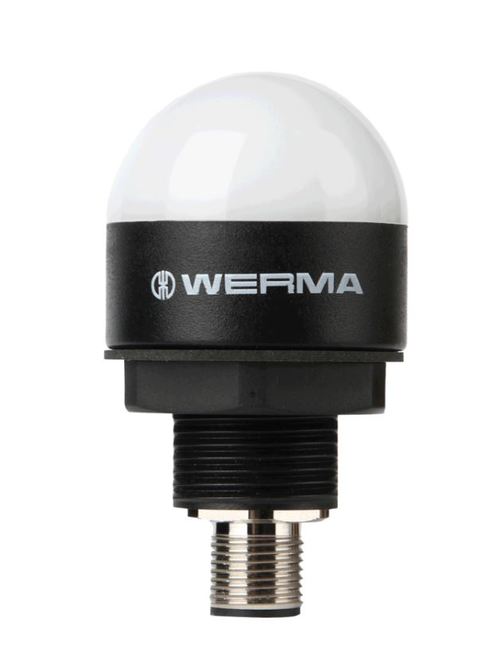 Werma MC35 Series Green, Red, Yellow Continuous lighting Beacon, 24 V dc, Built-in Mounting, LED Bulb, IP65, IP69K