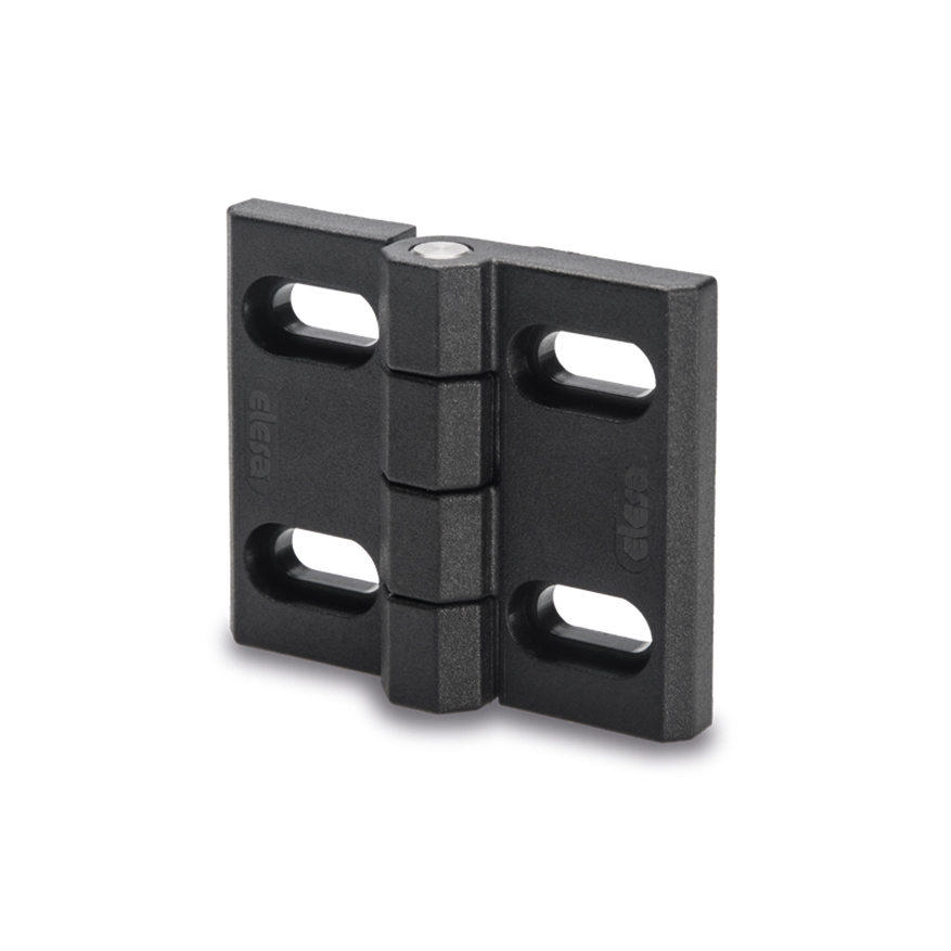 Elesa PA Butt Hinge with a Fixed Pin, Screw Fixing, 60mm x 70mm x 14.5mm