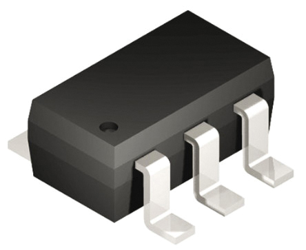 Microchip, DAC 8 bit- 5.2LSB Serial (I2C), 6-Pin SOT-23