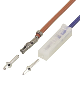 JST, SMF Male Crimp Connector Housing, 1 Way, 1 Row Right Angle