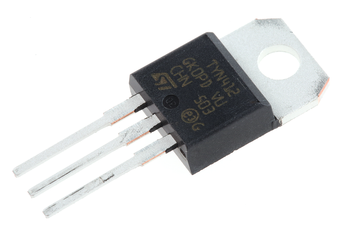 STMicroelectronics TYN412RG, Thyristor, 12A 15mA