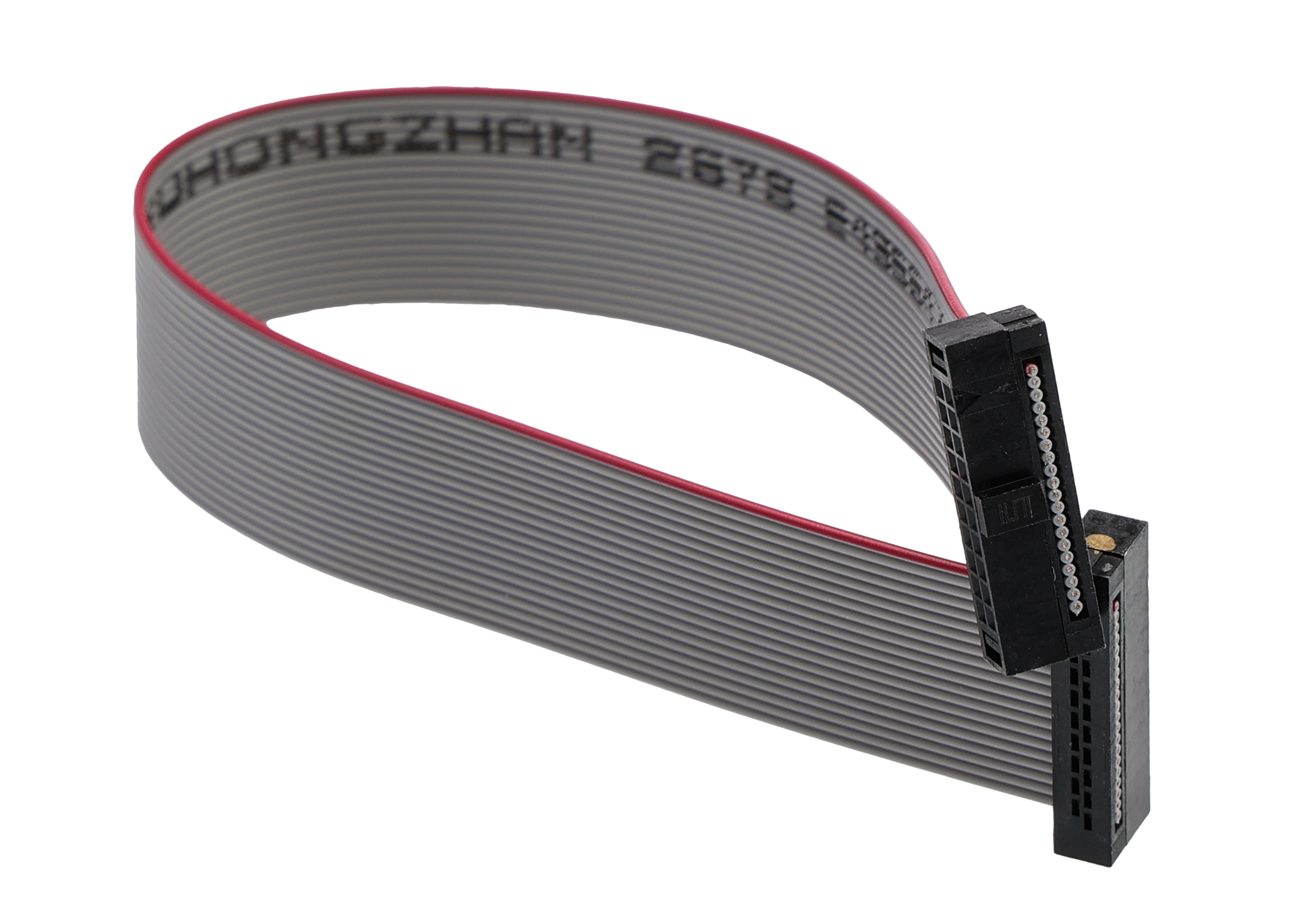 Samtec FFSD Series Flat Ribbon Cable, 20-Way, 1.27mm Pitch, 150mm Length, Tiger Eye IDC to Tiger Eye IDC