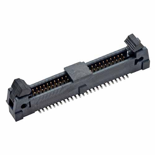 HARWIN M50-365 Series Vertical Surface PCB Header, 50 Contact(s), 1.27 mm Pitch, 2 Row, Unshrouded