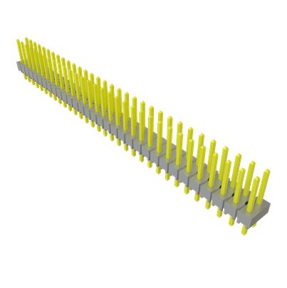 Samtec TSW Series Straight Through Hole PCB Header, 64 Contact(s), 2.54 mm Pitch, 2 Row, Unshrouded