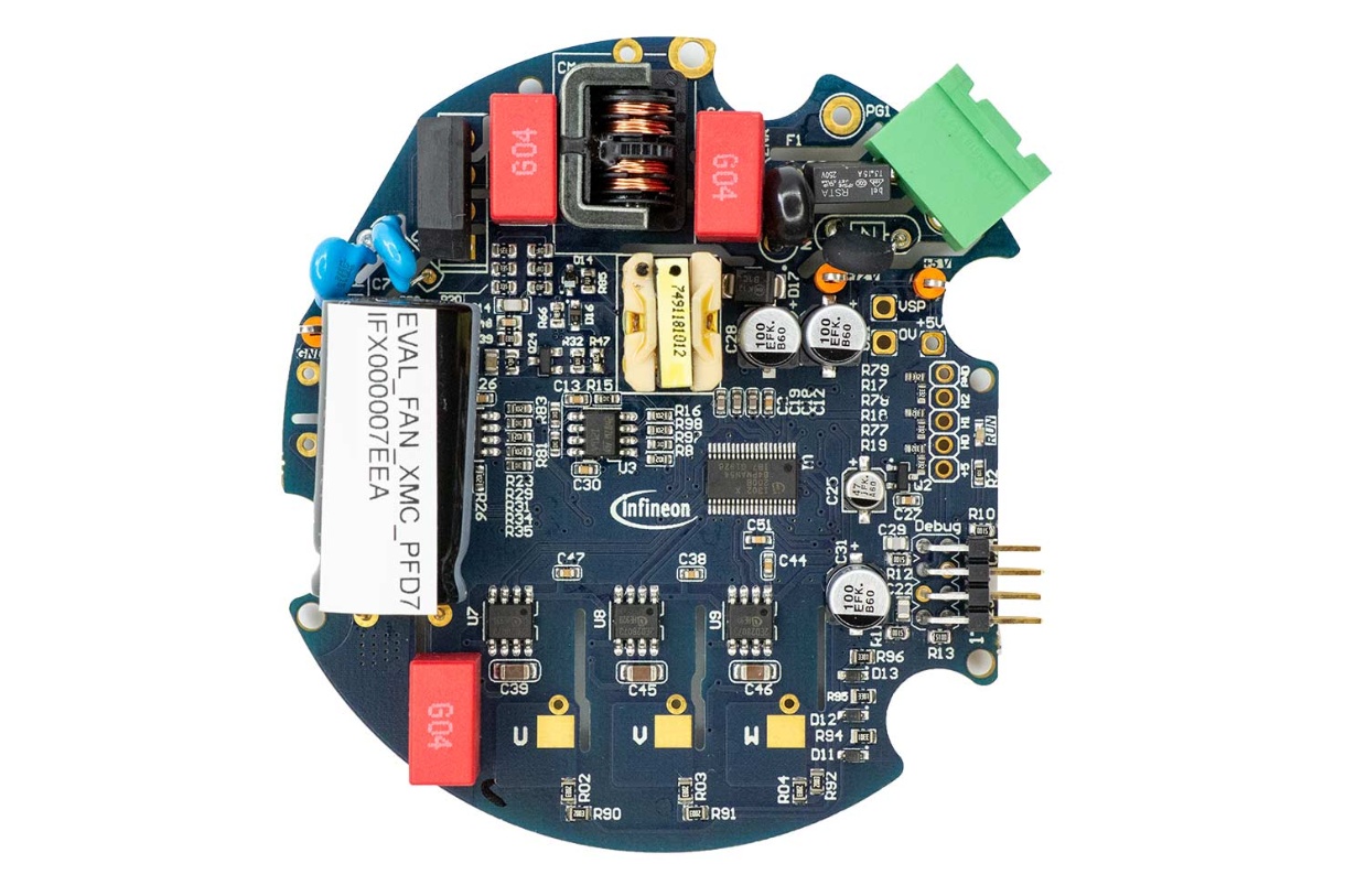 Infineon EVAL_FAN_XMC_PFD7 MOSFET for 2ED28073J06F for Motors