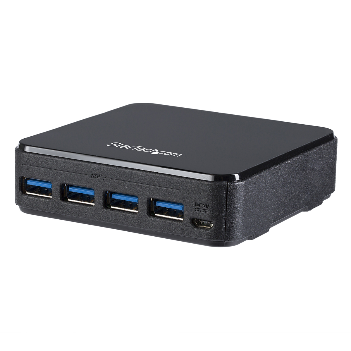 StarTech.com 4 Port USB 3.1 USB A  Hub, USB Powered, 94 mm x 94 mm x 2.6cm
