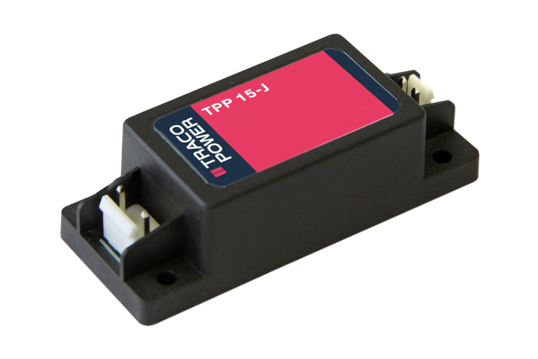 TRACOPOWER Switching Power Supply, TPP 15-124-J, 24V dc, 625mA, 15W, 1 Output, 120 → 370 V dc, 85 → 264 V