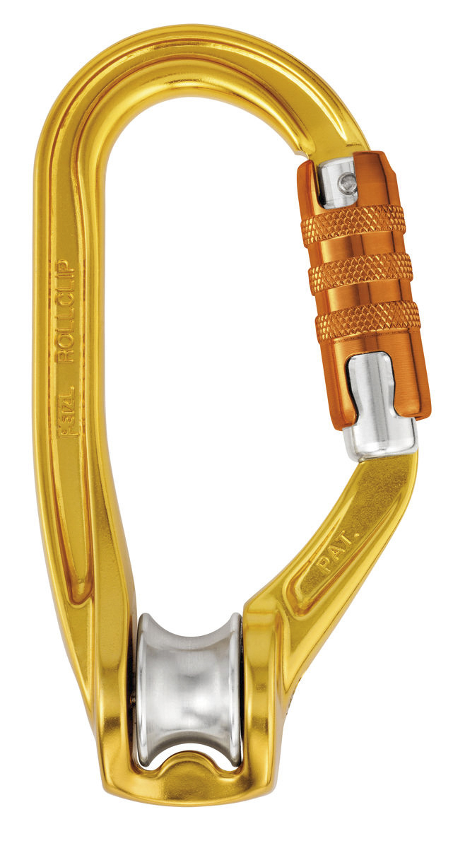 Petzl Carabiner Pulley Aluminium, Stainless Steel
