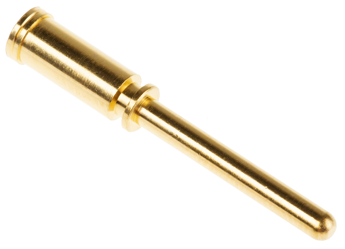Phoenix Contact Male Crimp Circular Connector Contact, Contact Size 2mm, Wire Size 4 mm