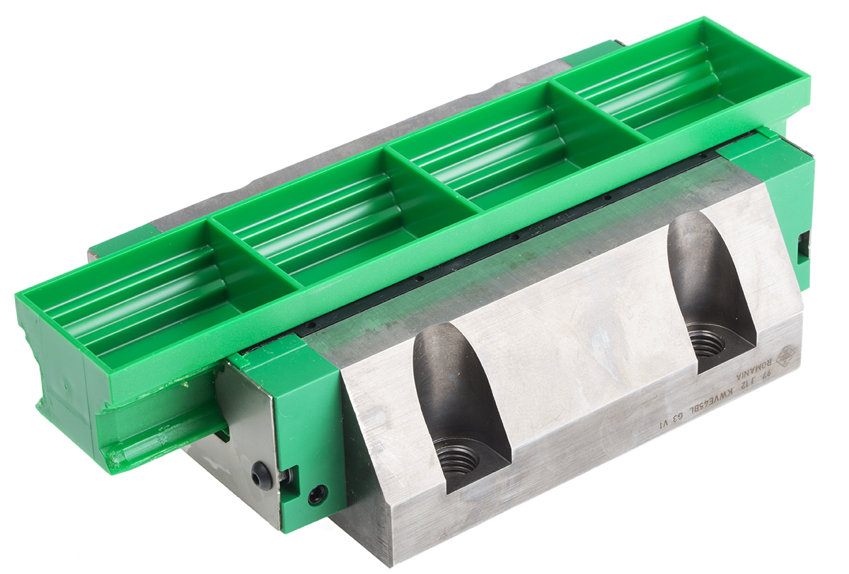 INA Linear Guide Carriage KWVE45, 69000N Dynamic Load, 45mm Rail Width