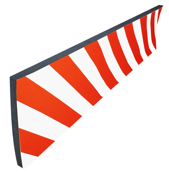 Viso Red, White Wall Protector 1000mm x 300mm