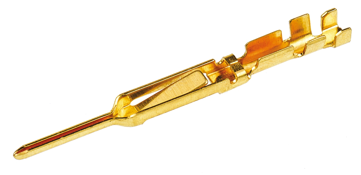 TE Connectivity FFC Series Male Crimp Terminal, 26AWG Min, 22AWG Max