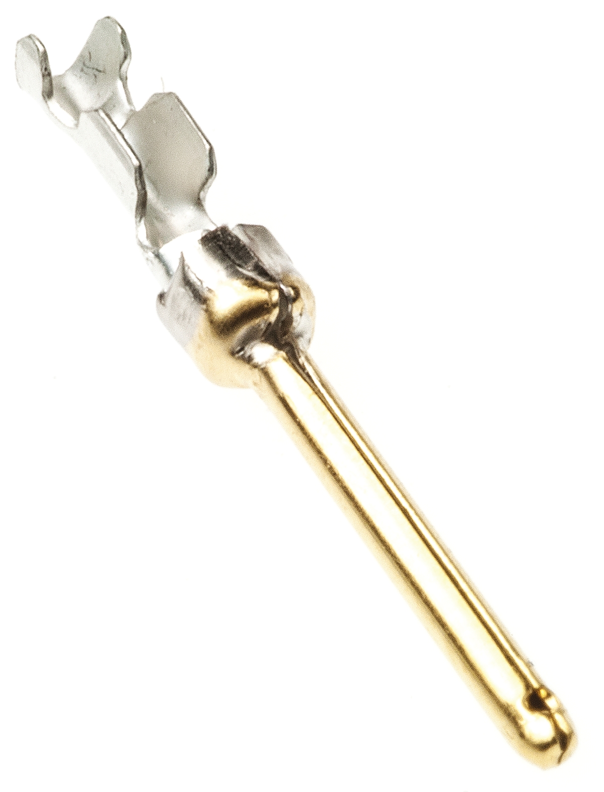 Amphenol Communications Solutions, 8656 Series, Male Crimp Crimp Pin Connector, Gold Pin, 28 → 24 AWG